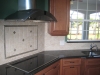 Kitchen tile backsplash