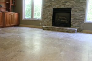 floor tile installation