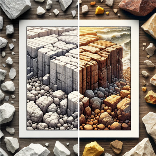 image limestone vs sandstone