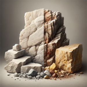 limestone vs sandstone